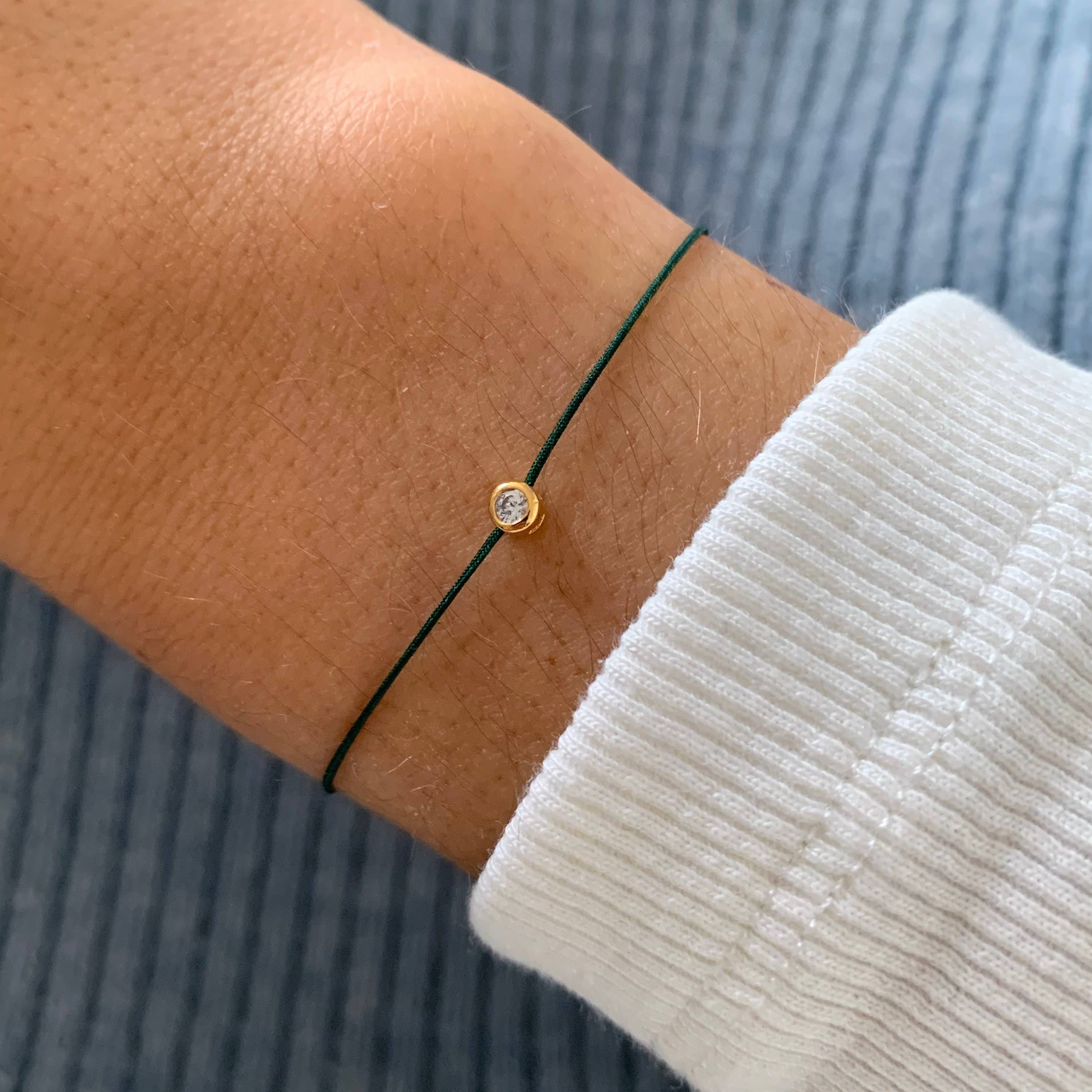 Armband Lucienne – Vergulde Damesarmband met Glanzende Zirkonia By Maysa