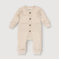 Luxe Baby Playsuit van Wolmix - Oat Finch & Fable