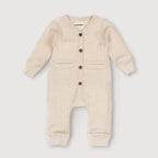 Luxe Baby Playsuit van Wolmix - Oat Finch & Fable