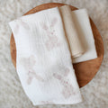 Hydrofiele Doeken Set 60x60 cm - 3 Stuks Mousseline Spuugdoeken Bunnies