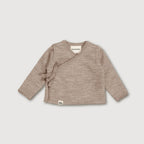 Vest van wollen fleece - Sand: 0-3 maanden Finch & Fable