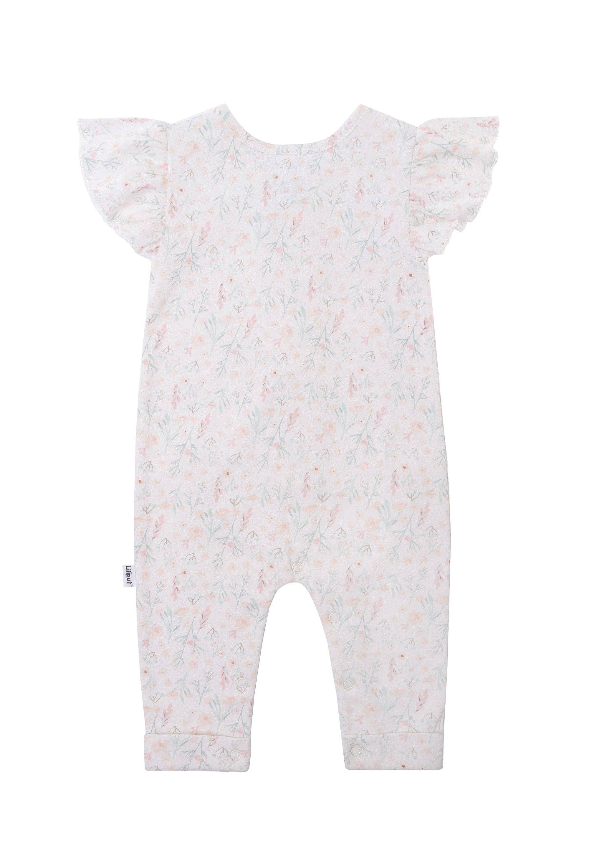 Jumpsuit met bijpassende sjaal in bloemenprint: 62 Liliput