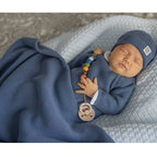 Kyr Baby Set met Blauwe Muts (3 Stuks) 100% Katoen: Azulon / 100% katoen / 0-1 maanden Minutus