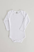 Katoenen Romper met Lange Mouwen - Ultiem Comfort voor je Baby Wit Amorim Gerações, LDA