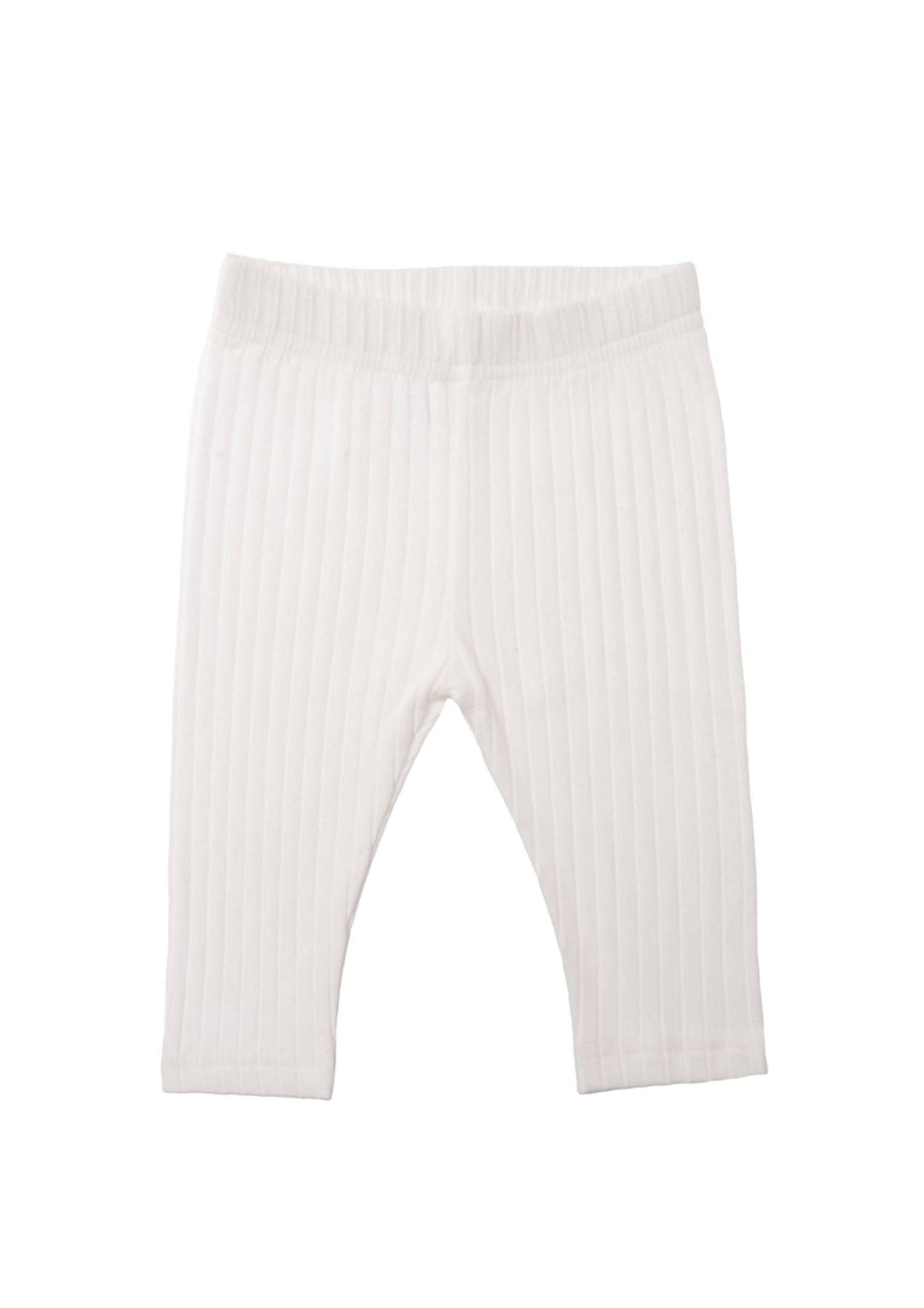 2-Delige Babyset Wit - Overslagvestje & Legging Maat 56 Liliput