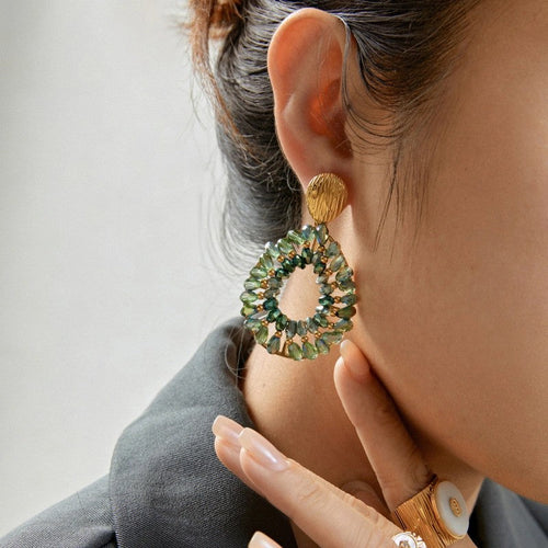 Allison Oorbellen – Kleurrijk, Bruin & Zwart By Maysa