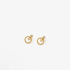 Elizabeth Oorbellen – Zilver & Goud By Maysa