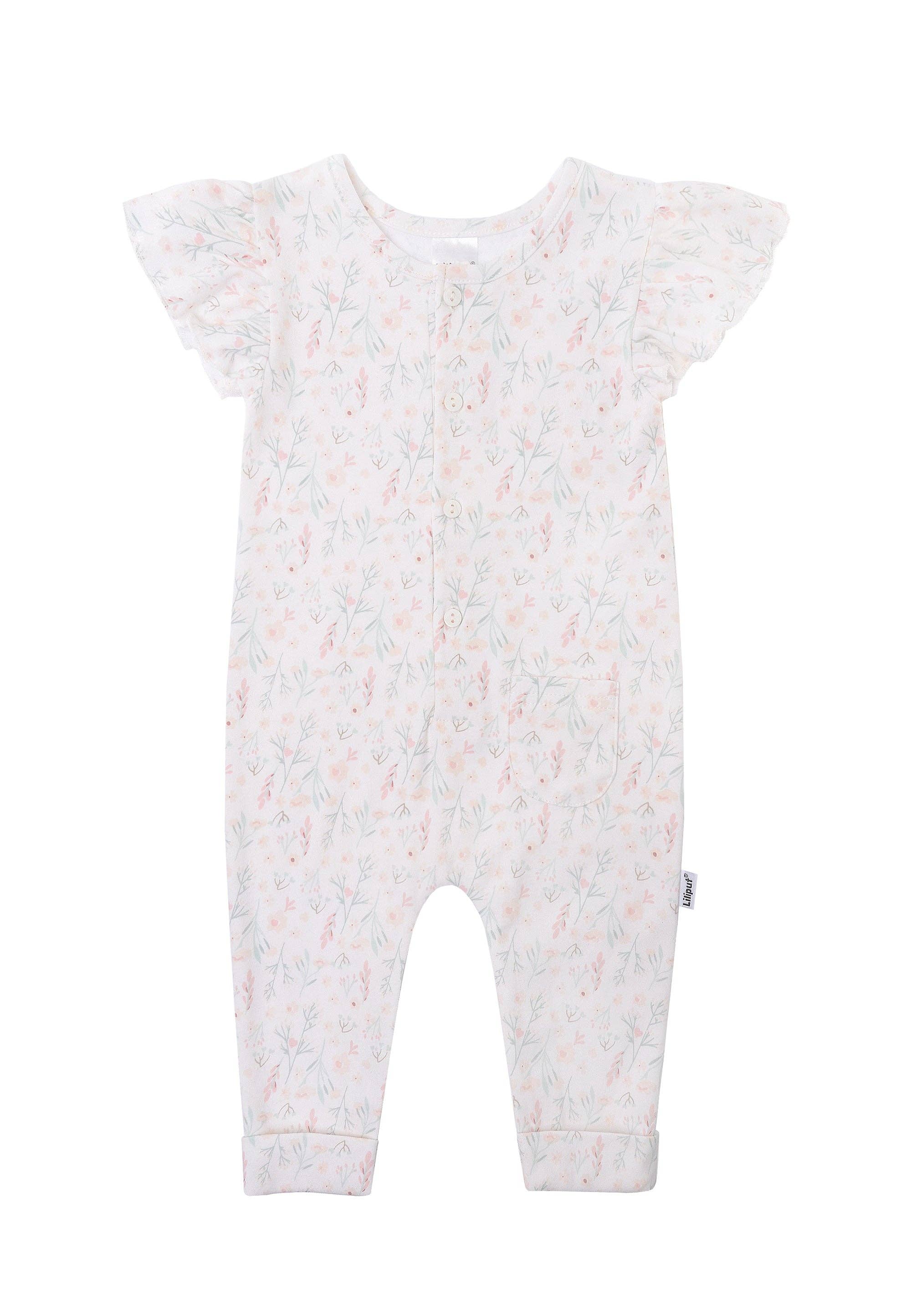 Jumpsuit met bijpassende sjaal in bloemenprint: 62 Liliput