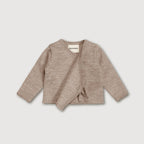 Vest van wollen fleece - Sand: 0-3 maanden Finch & Fable