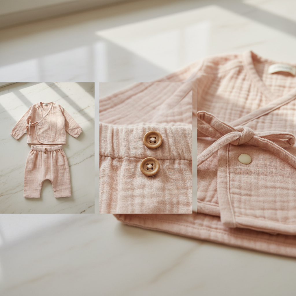 Professionele Baby Set Collage