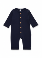 Professionele productfoto marineblauwe overall